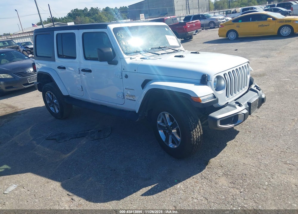 2022 JEEP WRANGLER UNLIMITED SAHARA 4X4 VIN: 1C4HJXEG5NW255097