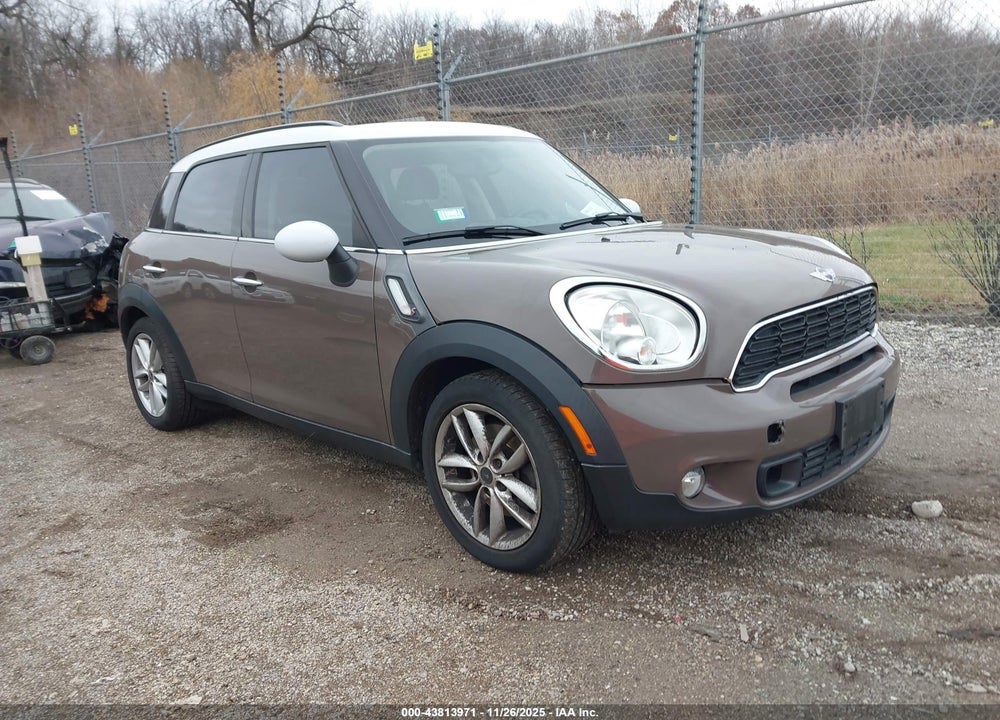 2012 MINI COOPER S COUNTRYMAN VIN: WMWZC3C5XCWL81684