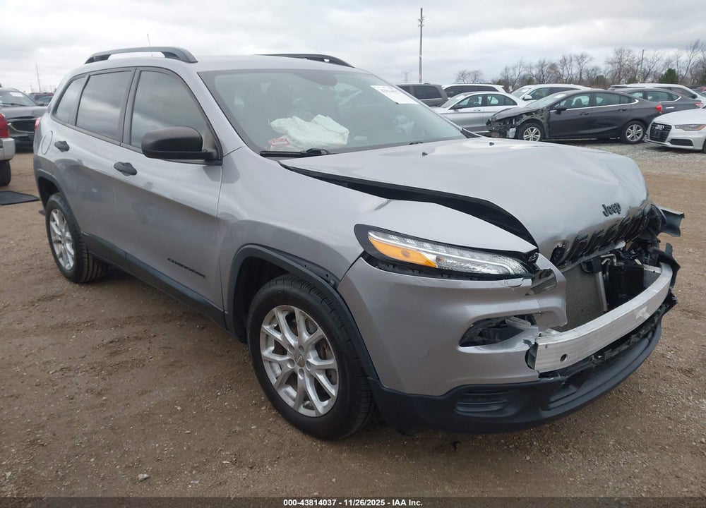 2017 JEEP CHEROKEE SPORT VIN: 1C4PJLAS7HW571796