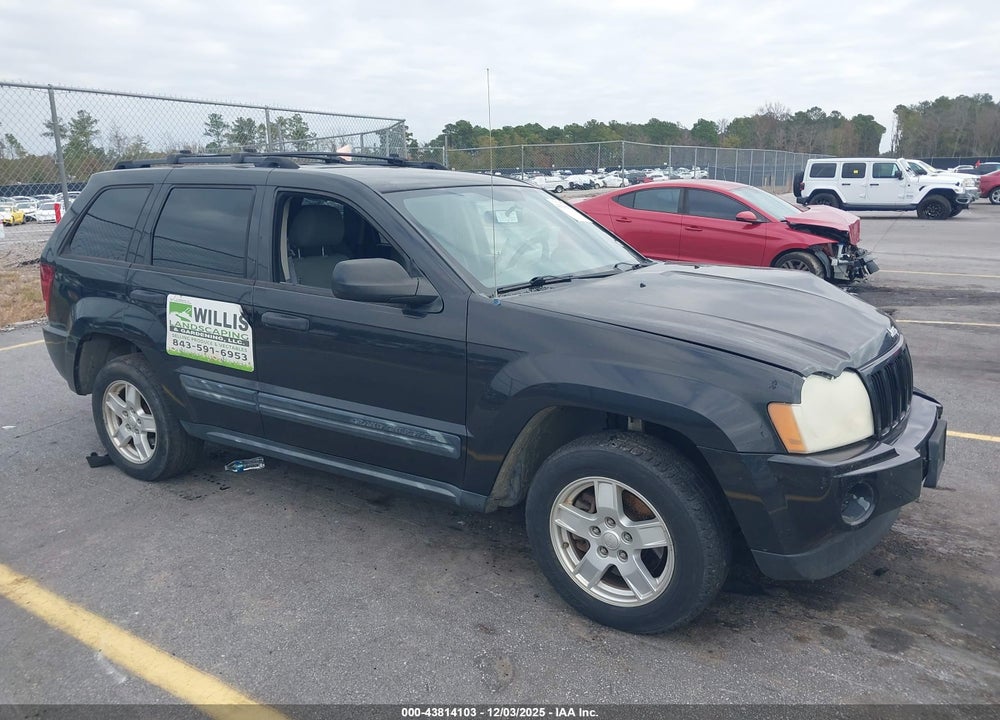 2005 JEEP GRAND CHEROKEE LAREDO VIN: 1J4GS48K15C570644