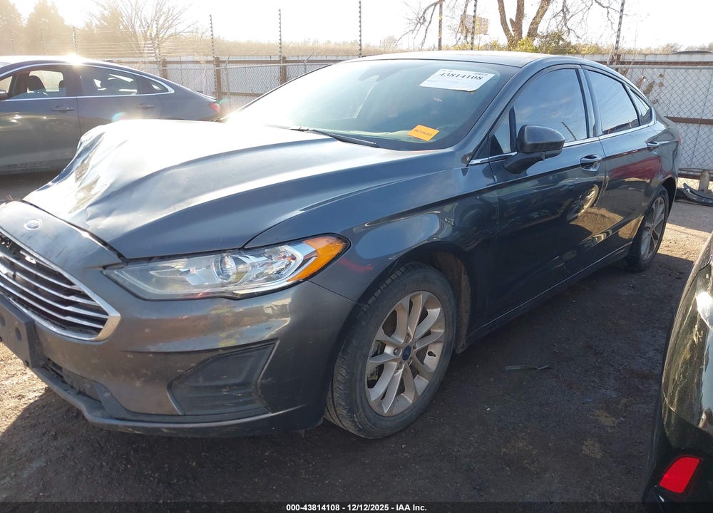 2019 FORD FUSION SE VIN: 3FA6P0HD7KR135238