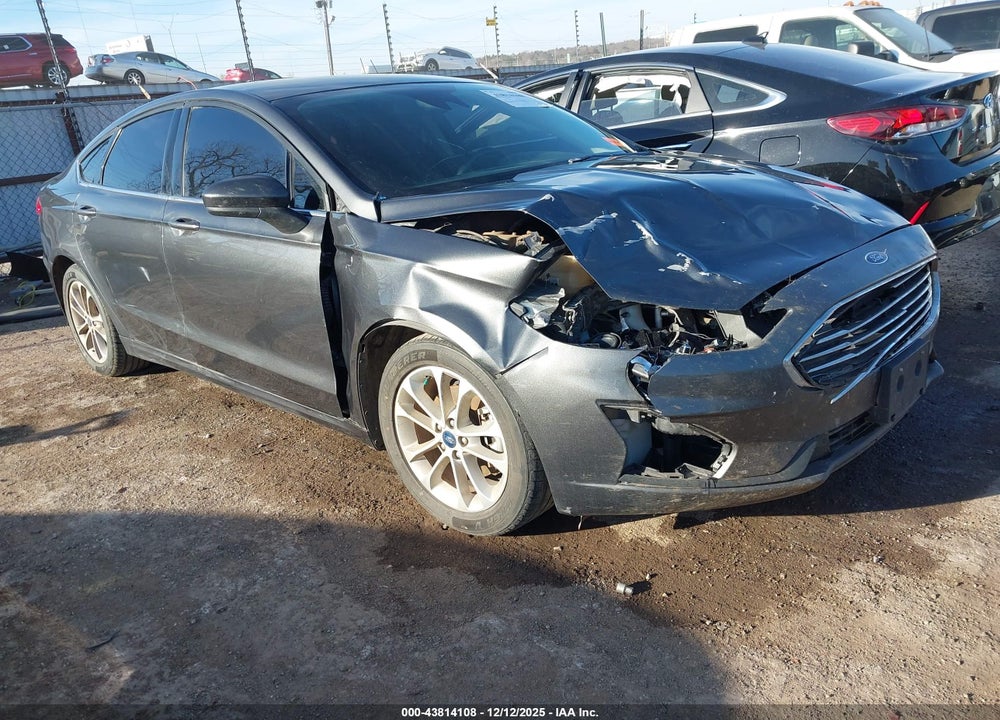 2019 FORD FUSION SE VIN: 3FA6P0HD7KR135238