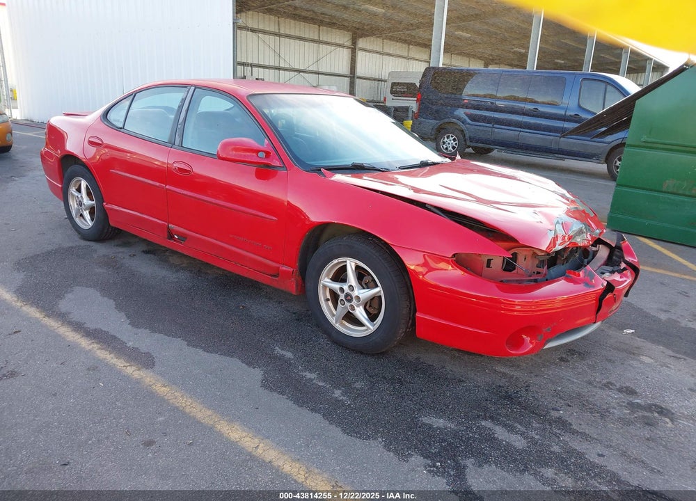 2001 PONTIAC GRAND PRIX GT VIN: 1G2WP52K11F274327