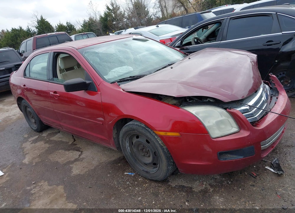 2007 FORD FUSION S VIN: 3FAHP06Z07R278465