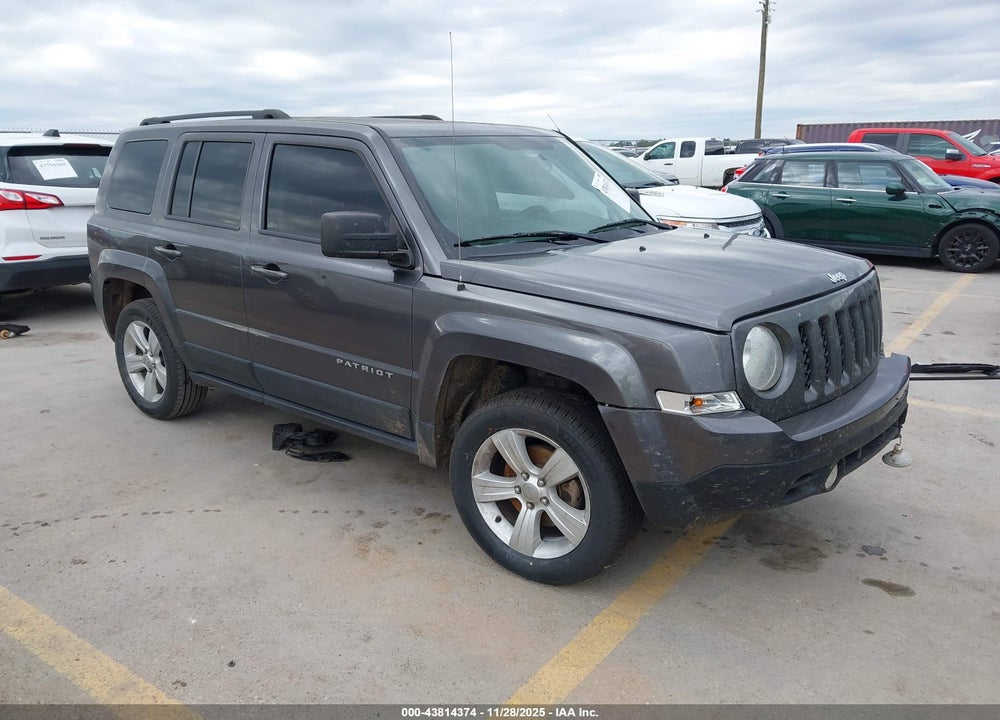 2017 JEEP PATRIOT LATITUDE 4X4 VIN: 1C4NJRFB9HD180647