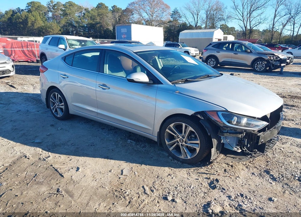 2017 HYUNDAI ELANTRA LIMITED VIN: KMHD84LF3HU068343