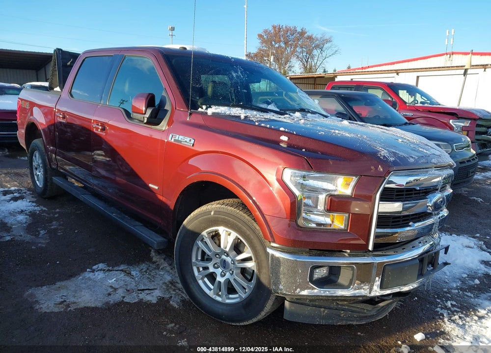 2017 FORD F-150 LARIAT VIN: 1FTEW1EP3HFB82527