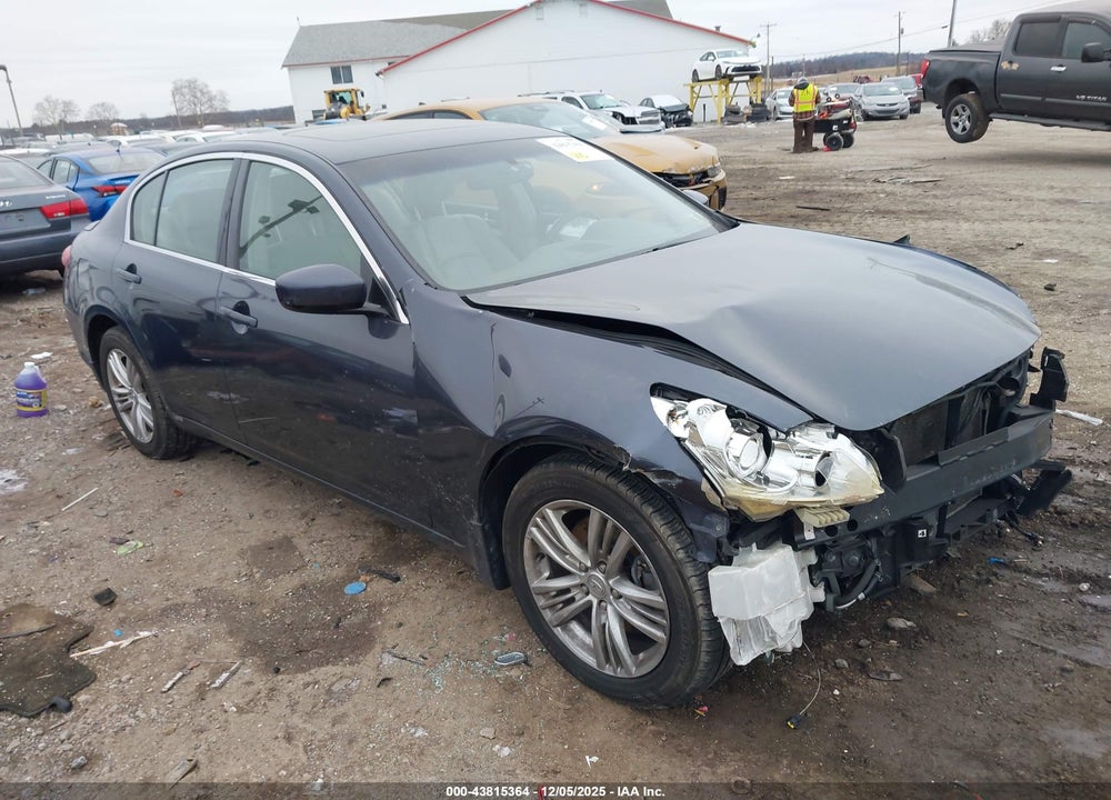 2011 INFINITI G37X VIN: JN1CV6AR3BM350137