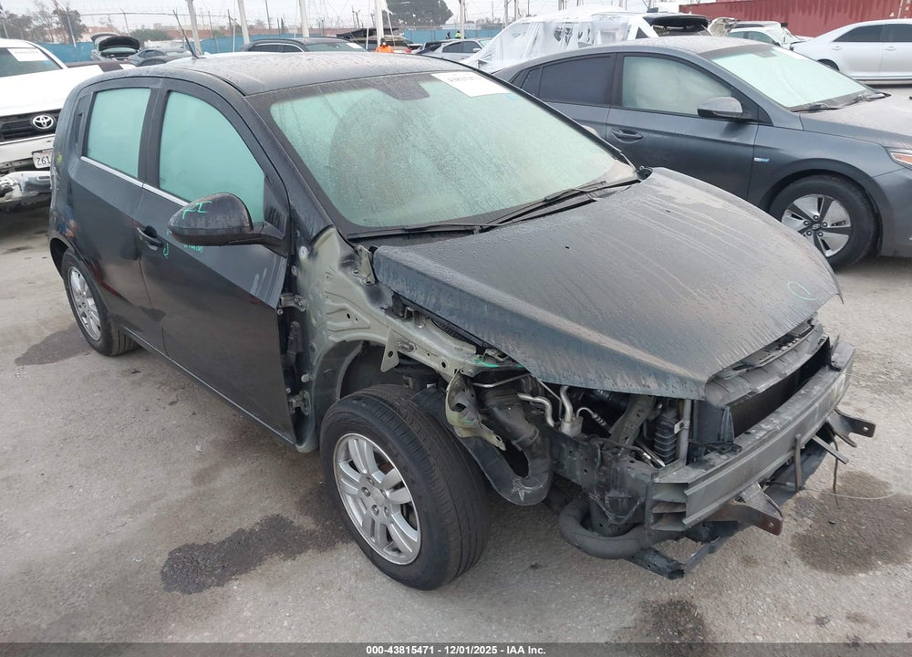 2013 CHEVROLET SONIC LT AUTO VIN: 1G1JC6SB3D4203128
