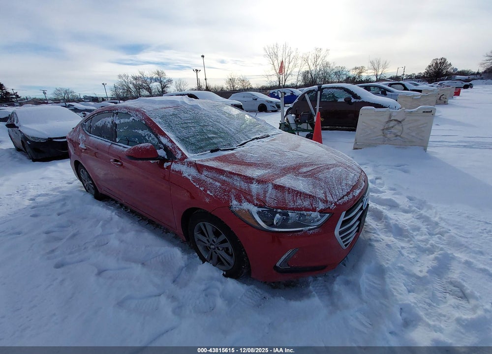 2017 HYUNDAI ELANTRA SE VIN: 5NPD84LFXHH032079