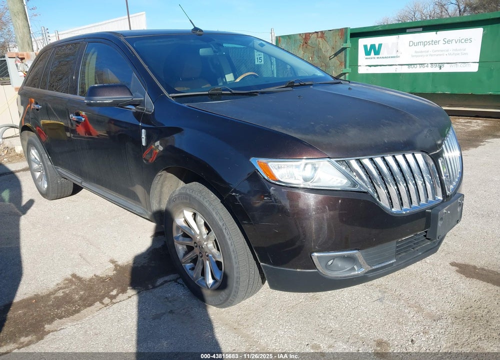 2013 LINCOLN MKX VIN: 2LMDJ8JK5DBL39709
