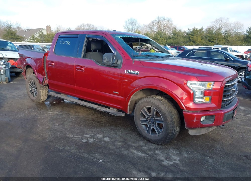 2015 FORD F-150 XLT VIN: 1FTEW1EG5FFA02140