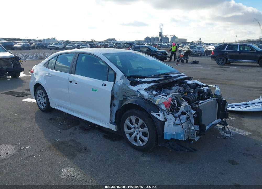 2020 TOYOTA COROLLA LE VIN: 5YFEPRAE9LP027546