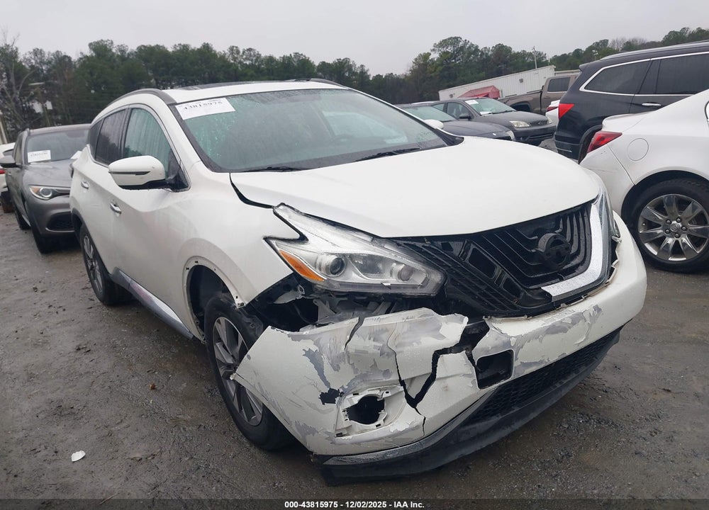 2017 NISSAN MURANO SV VIN: 5N1AZ2MG3HN108796