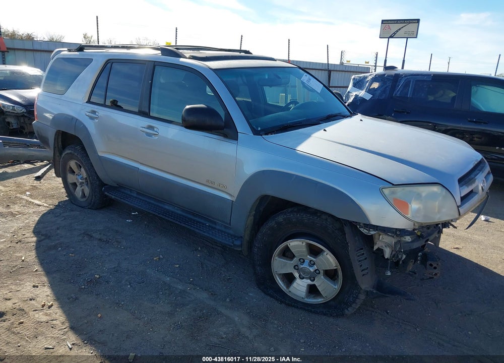 2003 TOYOTA 4RUNNER SR5 V6 VIN: JTEBU14R530012916