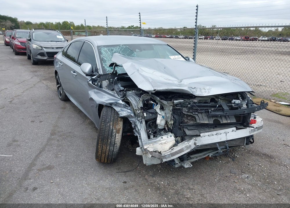 2019 HONDA ACCORD SPORT VIN: 1HGCV1F34KA037881