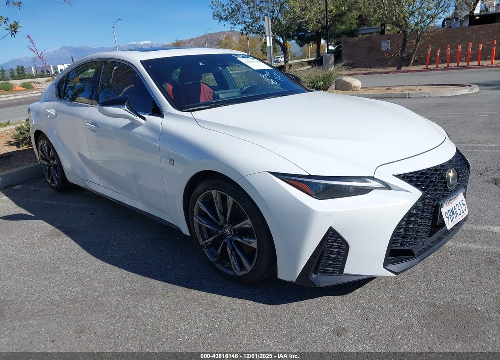 2022 LEXUS IS 350 F SPORT VIN: JTHGZ1B27N5053649