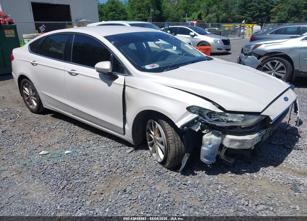 2019 FORD FUSION SE VIN: 3FA6P0HD1KR245444