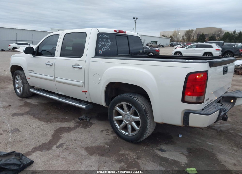 2011 GMC SIERRA 1500 DENALI VIN: 3GTP2XE24BG190492