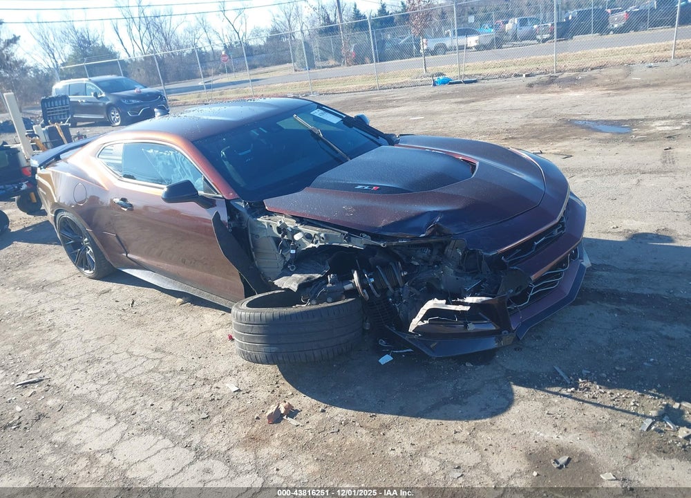 2019 CHEVROLET CAMARO ZL1 VIN: 1G1FJ1R65K0148709