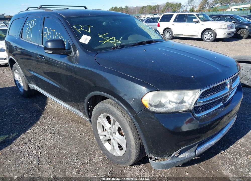 2011 DODGE DURANGO CREW VIN: 1D4SE4GT2BC651815