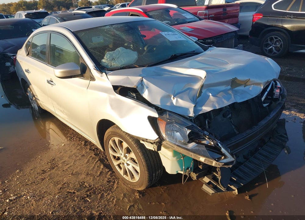 2019 NISSAN SENTRA SV VIN: 3N1AB7AP6KY416391