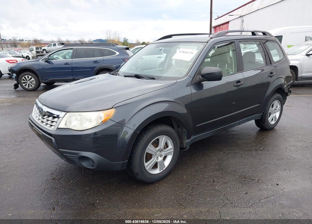 2013 SUBARU FORESTER 2.5X VIN: JF2SHABC1DH407638