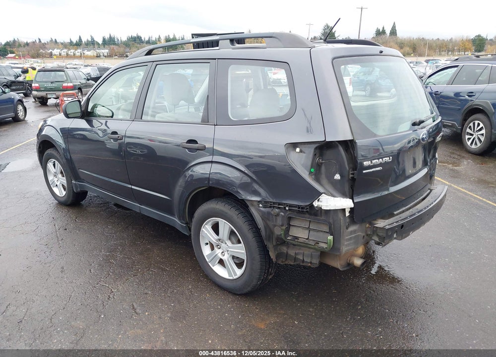 2013 SUBARU FORESTER 2.5X VIN: JF2SHABC1DH407638