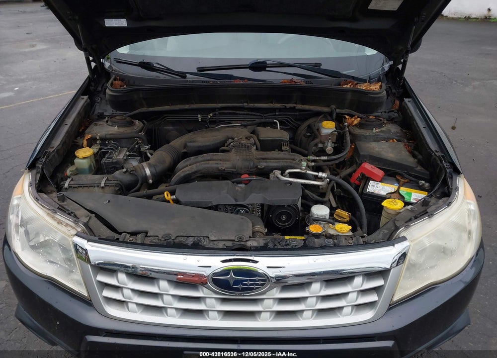 2013 SUBARU FORESTER 2.5X VIN: JF2SHABC1DH407638