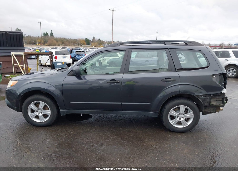 2013 SUBARU FORESTER 2.5X VIN: JF2SHABC1DH407638