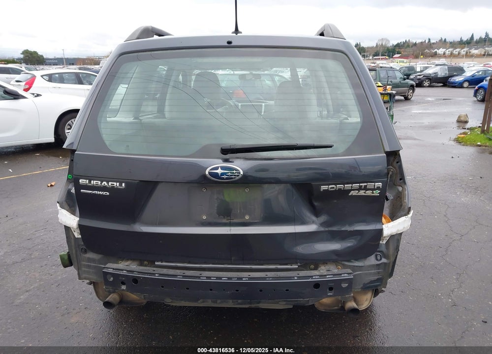 2013 SUBARU FORESTER 2.5X VIN: JF2SHABC1DH407638