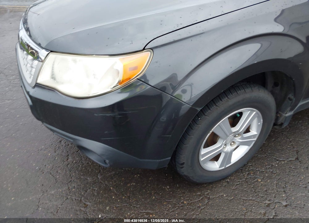 2013 SUBARU FORESTER 2.5X VIN: JF2SHABC1DH407638
