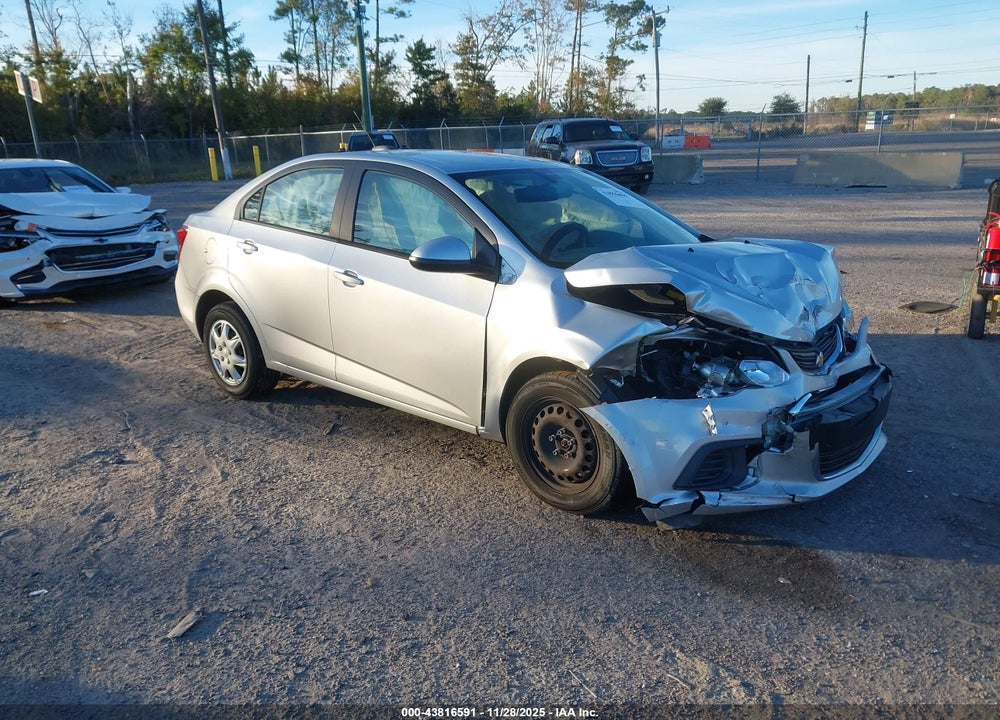 2017 CHEVROLET SONIC LS AUTO VIN: 1G1JB5SH1H4146760