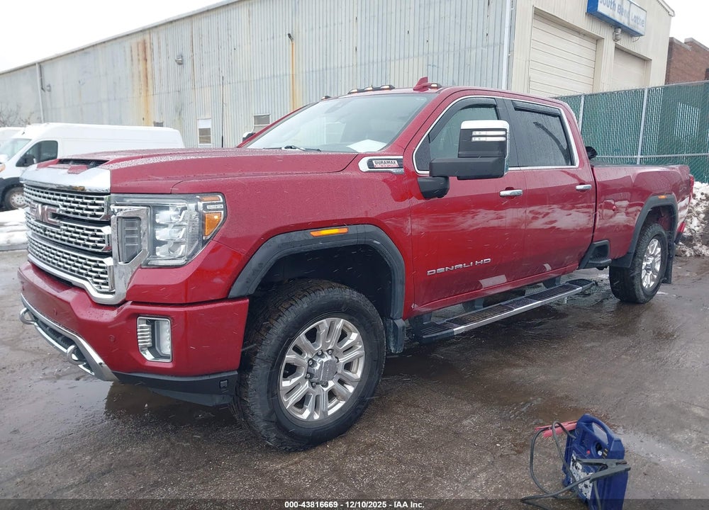 2021 GMC SIERRA 3500HD 4WD  LONG BED DENALI VIN: 1GT49WEY2MF134567