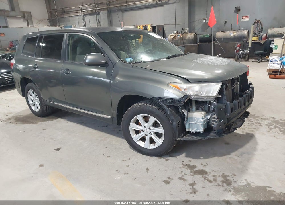2012 TOYOTA HIGHLANDER BASE V6 VIN: 5TDBK3EH6CS126948