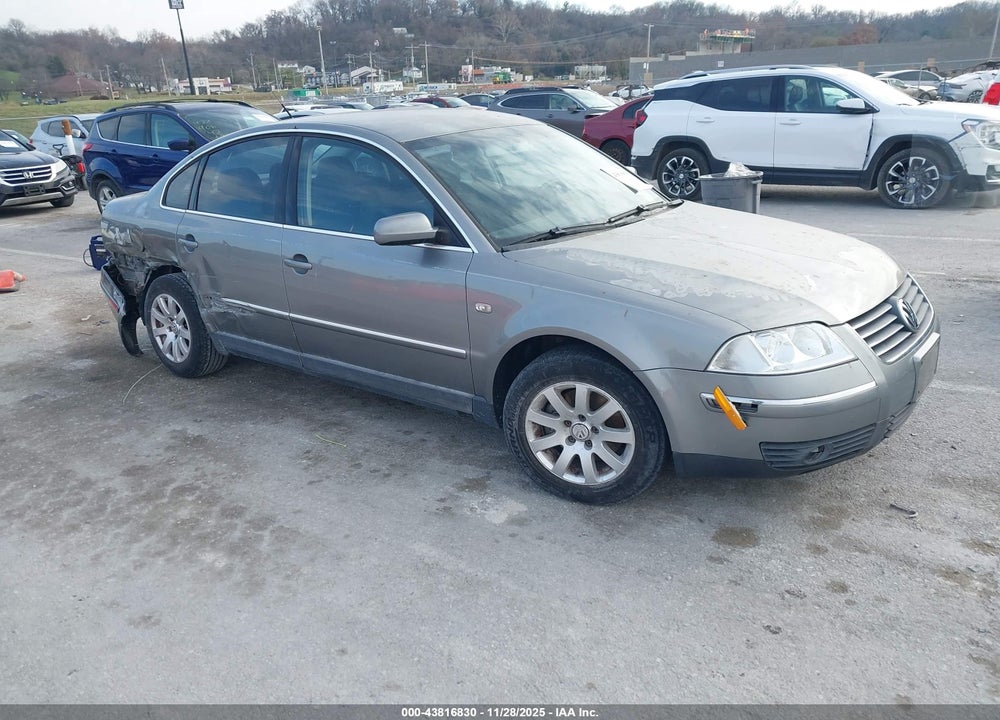 2002 VOLKSWAGEN PASSAT GLS VIN: WVWPD63B82P365524