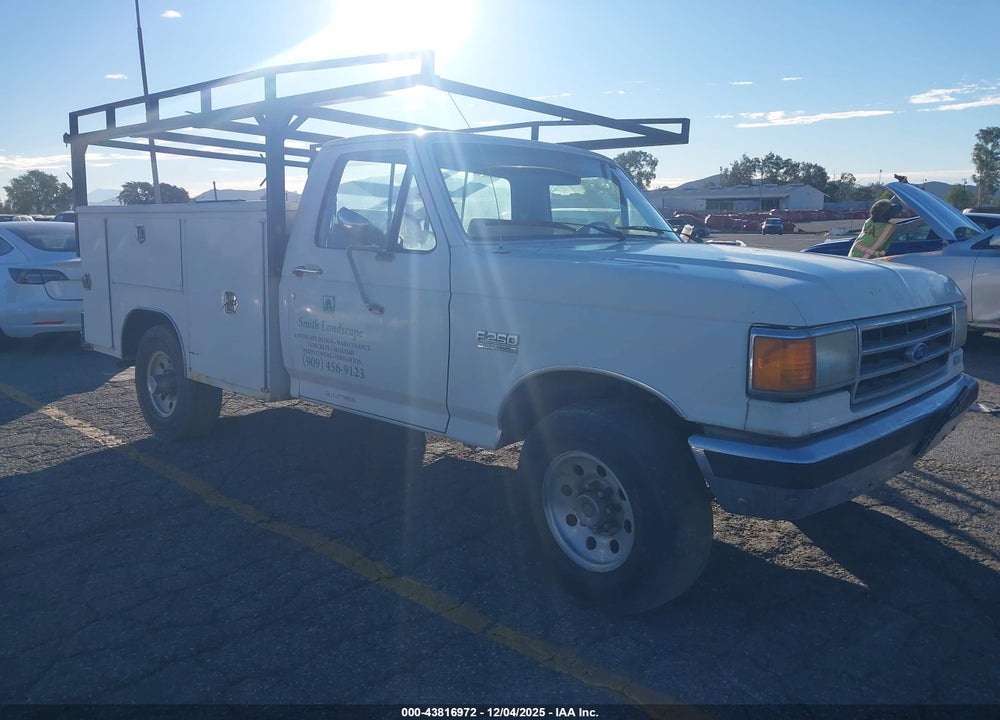 1991 FORD F250 VIN: 2FTHF25G4MCA02898