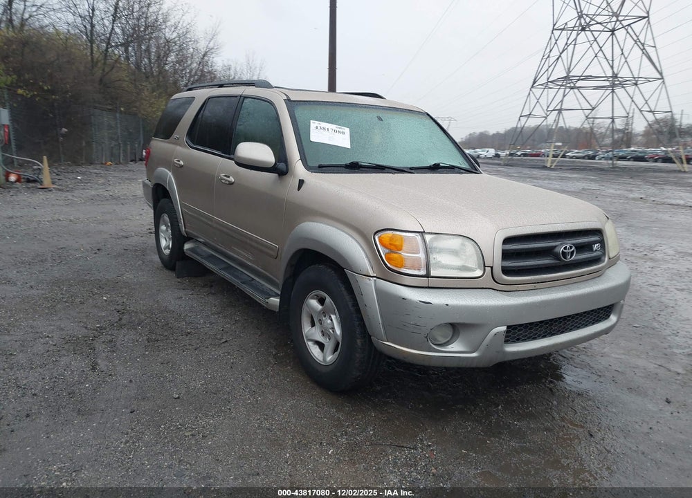 2002 TOYOTA SEQUOIA SR5 V8 VIN: 5TDBT44A32S116996