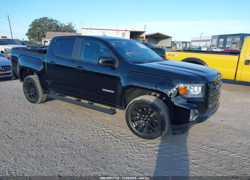 2022 GMC CANYON 2WD  SHORT BOX ELEVATION VIN: 1GTG5CEN0N1105144