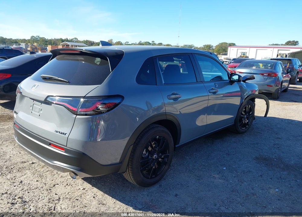 2026 HONDA HR-V 2WD SPORT VIN: 3CZRZ1H52TM718423