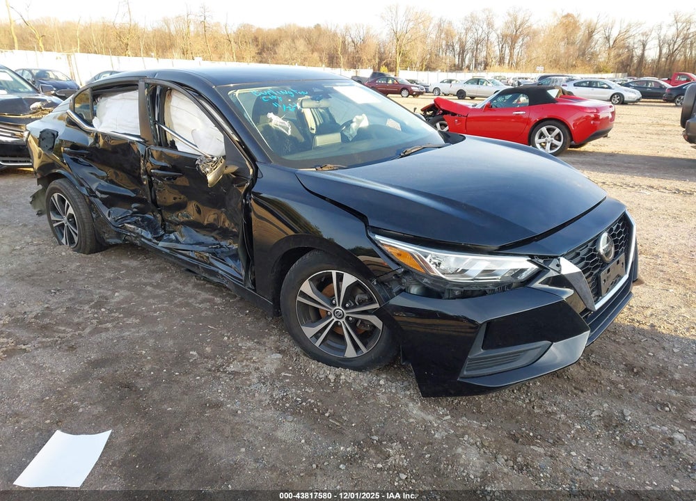 2021 NISSAN SENTRA SV XTRONIC CVT VIN: 3N1AB8CV2MY267689