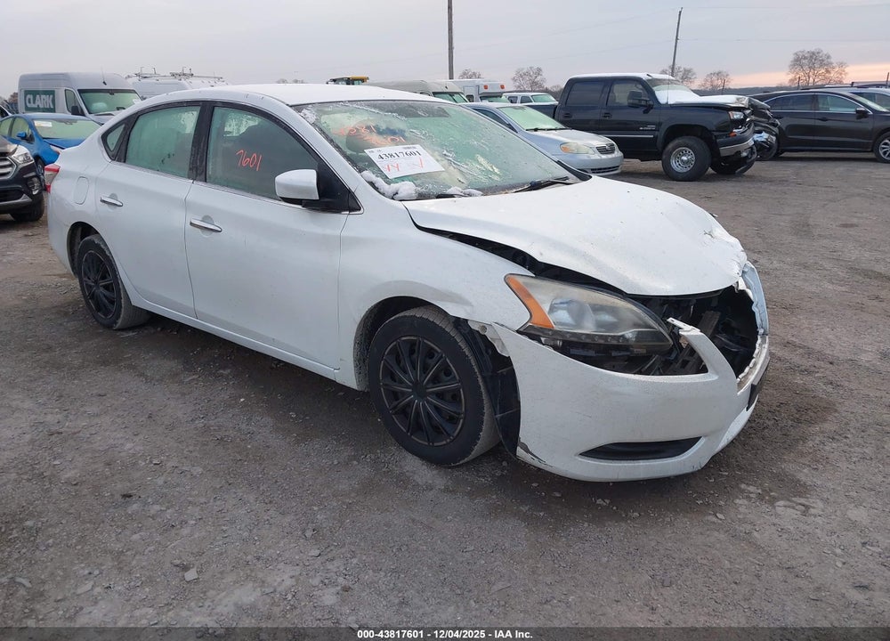 2013 NISSAN SENTRA SV VIN: 3N1AB7AP9DL759938