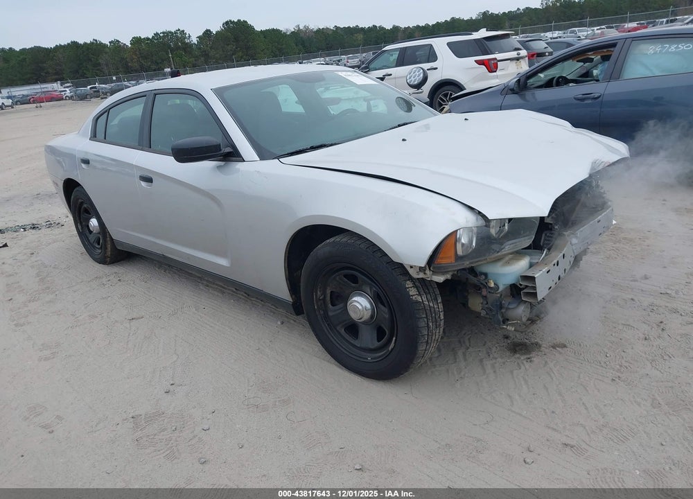2014 DODGE CHARGER POLICE VIN: 2C3CDXATXEH348463