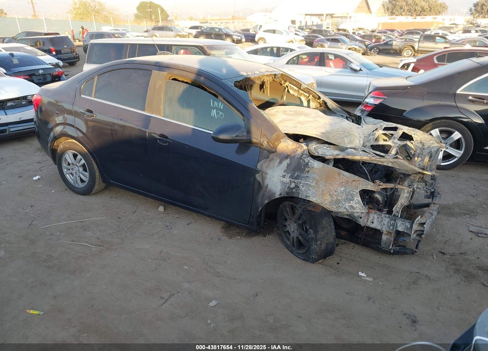 2015 CHEVROLET SONIC LT AUTO VIN: 1G1JC5SH4F4114508
