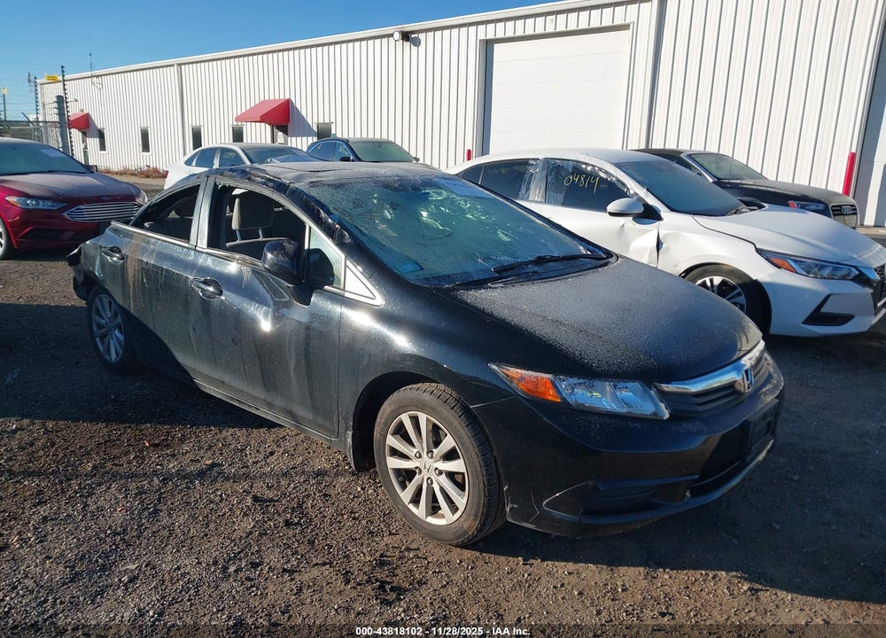 2012 HONDA CIVIC EX VIN: 19XFB2F81CE008410