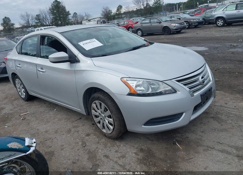 2014 NISSAN SENTRA S VIN: 3N1AB7AP9EY204640