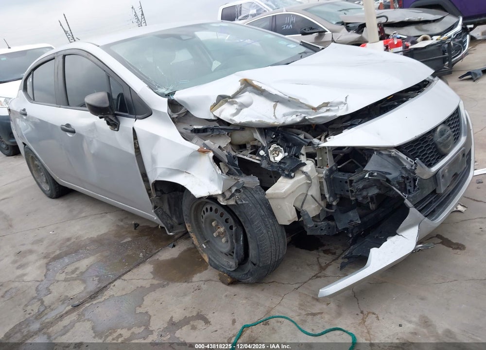 2020 NISSAN VERSA S XTRONIC CVT VIN: 3N1CN8DV3LL833661