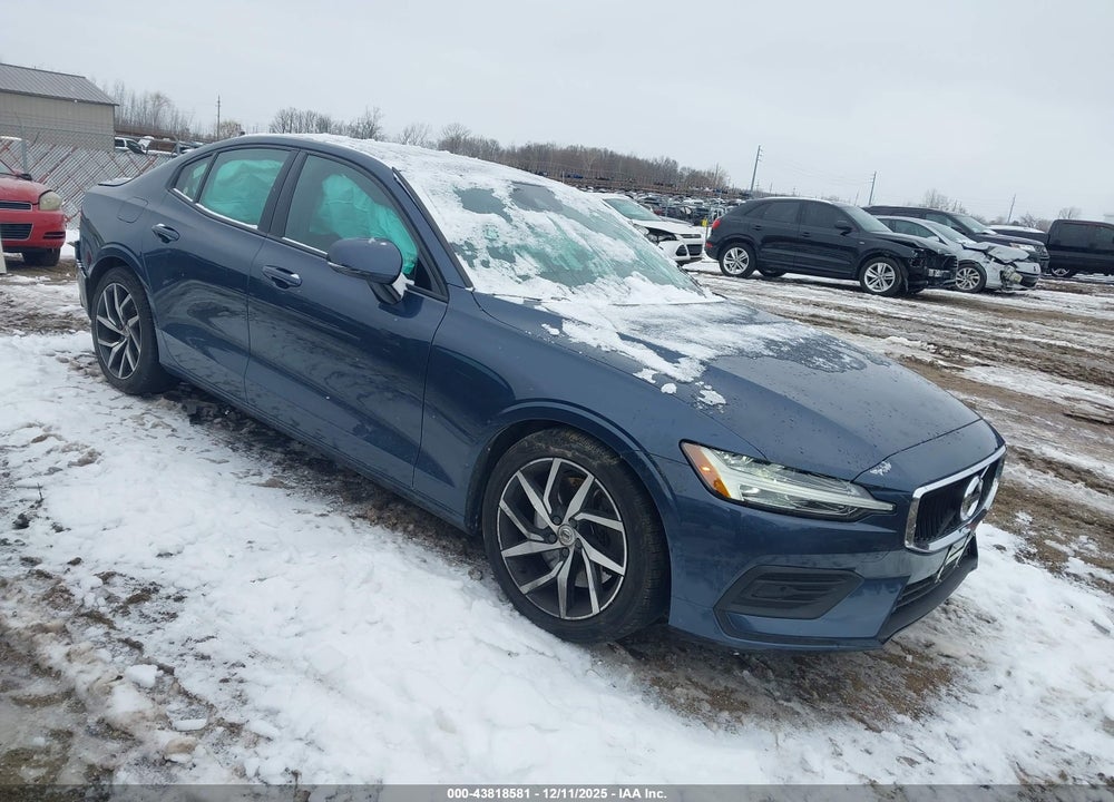 2019 VOLVO S60 T6 MOMENTUM VIN: 7JRA22TK1KG006554