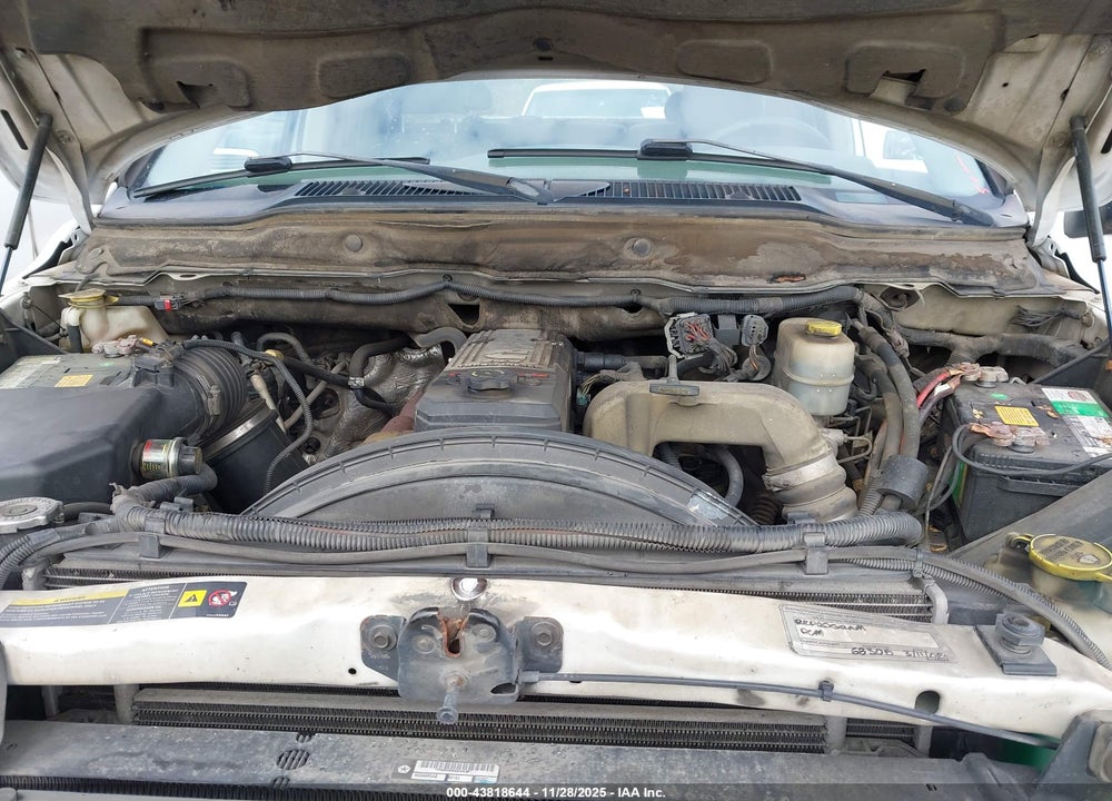 2006 DODGE RAM 2500 SLT/SPORT VIN: 3D7KR28C96G118101