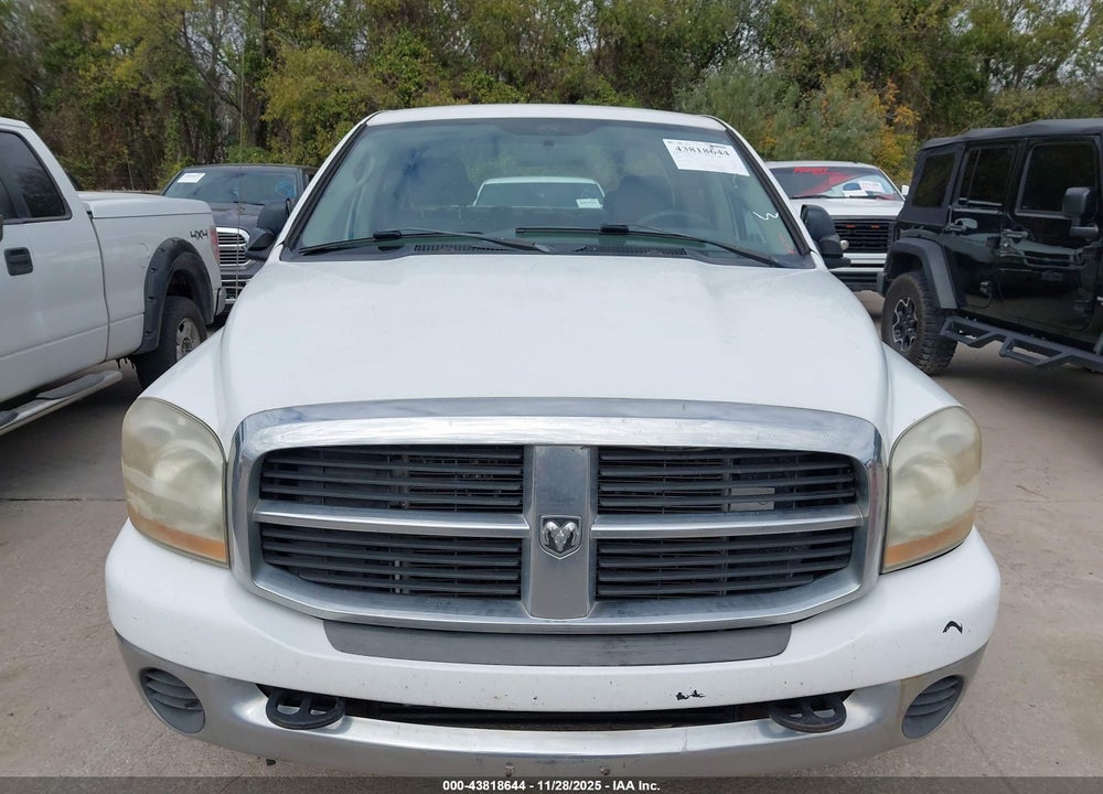2006 DODGE RAM 2500 SLT/SPORT VIN: 3D7KR28C96G118101